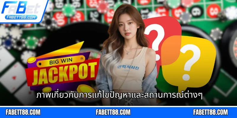 ภาพเกี่ยวกับการแก้ไขปัญหาและสถานการณ์ต่างๆ
